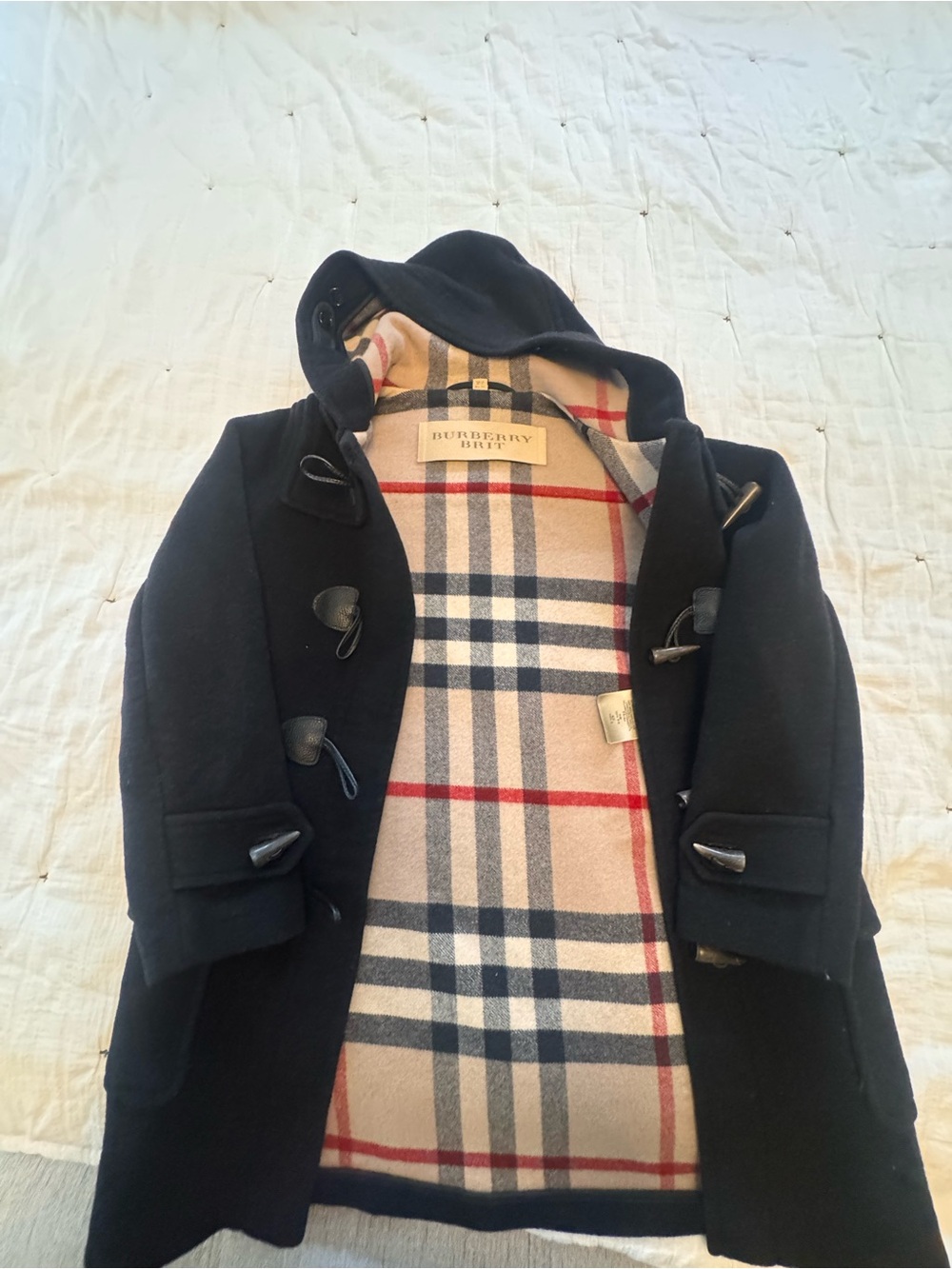 Burberry wool coat